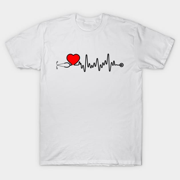 Stethoscope T-Shirt by Brlxyzz